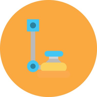 Seo simgesinin vektör illüstrasyonu