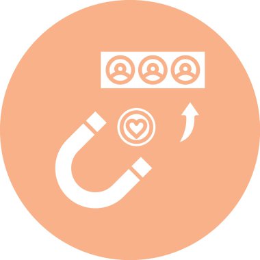 seo modern simgesinin vektör illüstrasyonu