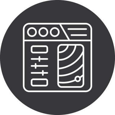 hesap makinesi simgesi vektör illüstrasyonu