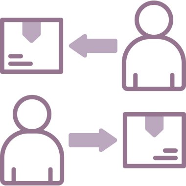 ağ paylaşımı. Basit resimleme