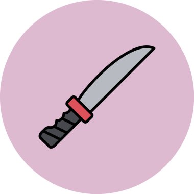 Silah. Web simgesi basit illüstrasyon