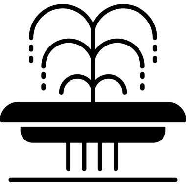 Yemek. Web simgesi basit illüstrasyon