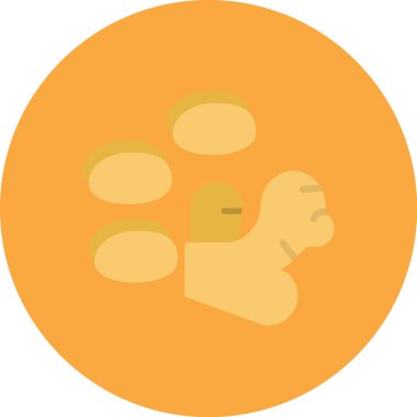 Tavuk. Web simgesi basit illüstrasyon