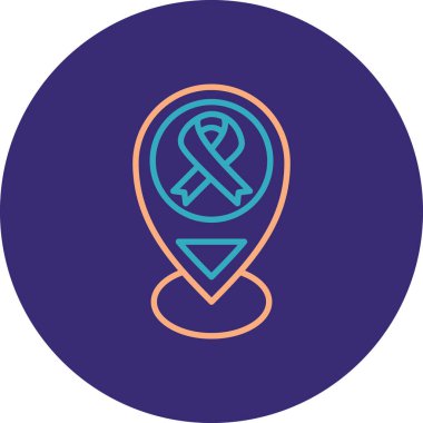 Bir b simgesinin vektör illüstrasyonu