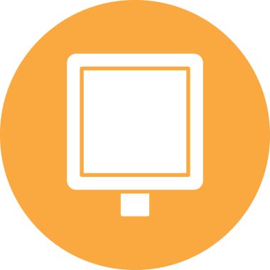 izleyici ikon vektör illüstrasyonu