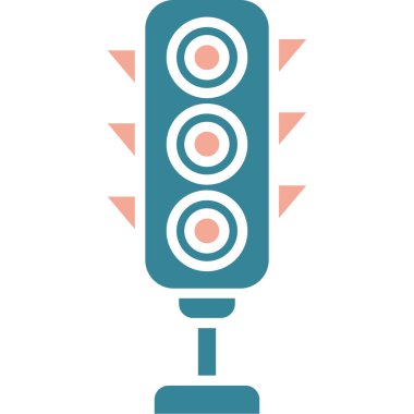 ışık simge vektör çizim