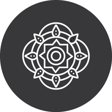 Vektör illüstrasyonu, simge ögesi arkaplanı