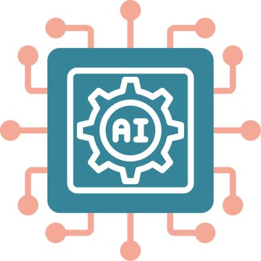 ai yapay zeka ai simgesi - ana hatlar biçimi