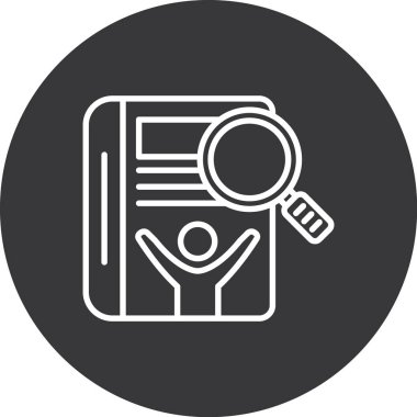 seo modern simgesinin vektör illüstrasyonu