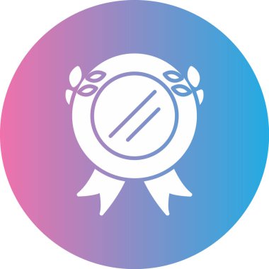 Rozet simge vektör çizim