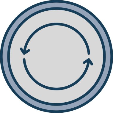 Modern simgenin vektör illüstrasyonu