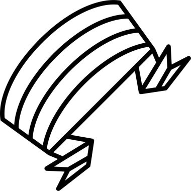 ribbon bow icon vector illustration