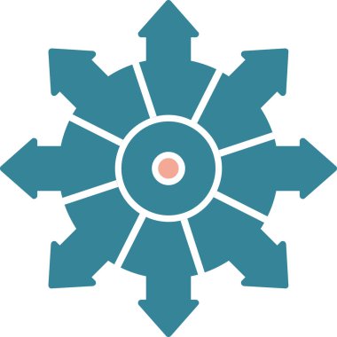 Teçhizat Web simgesi basit illüstrasyon