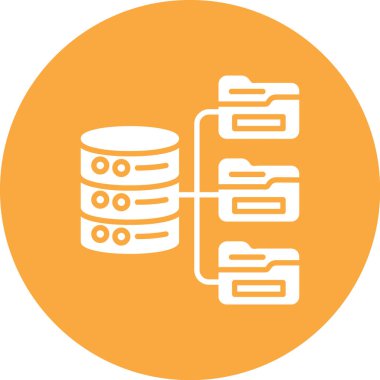 Kolayca düzenleyebilen ve düzenleyebilen Veri Merkezi Vektör simgesi