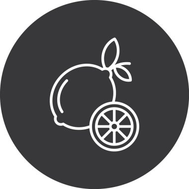 Bir ağaç simgesinin vektör illüstrasyonu