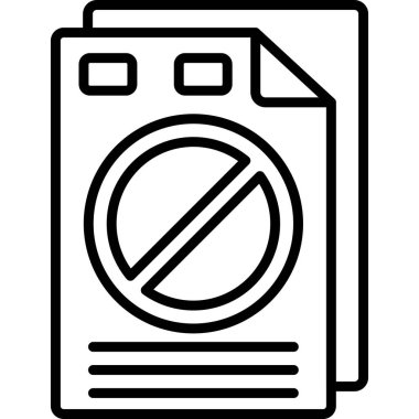 Çamaşır makinesi simgesi. Beyaz arkaplanda izole edilmiş web tasarımı için Temizleme Makinesi vektör simgesi