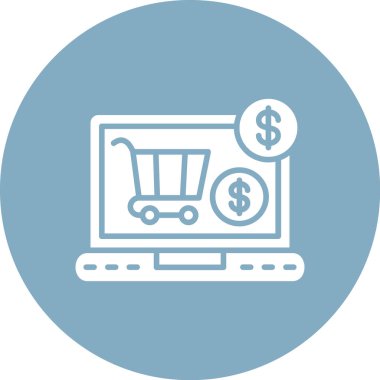 Alışveriş arabasının vektör çizimi