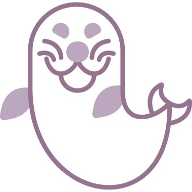 Hayalet simgesi, vektör illüstrasyonu