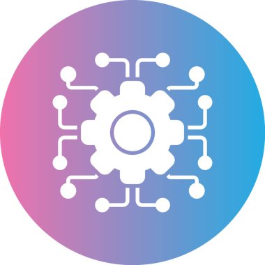 şebeke. Web simgesi basit illüstrasyon