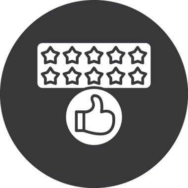 Her Kullanım İçin Basit Vektör Simgesini Gözden Geçir