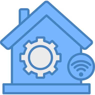 Eve. Web simgesi basit tasarım