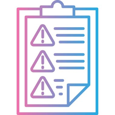 Vektör belgesi Simge illüstrasyonu