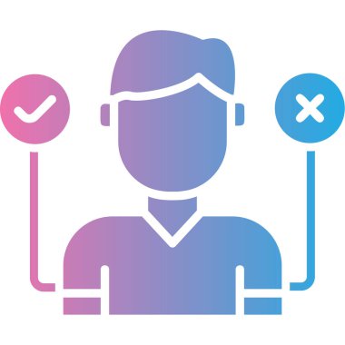 kullanıcı. Web simgesi basit illüstrasyon