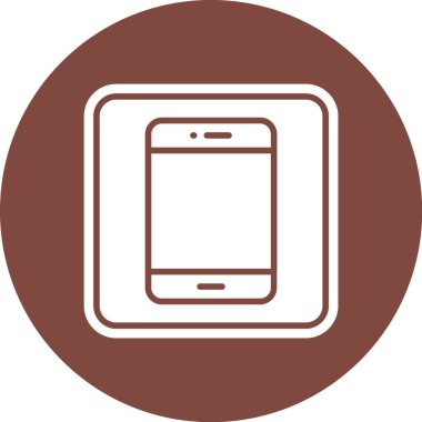 Telefon simgesi vektör illüstrasyonu