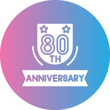 Doğum günü logosu tasarımın kutlu olsun. vektör şablonu