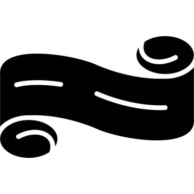 Siyah ve beyaz simgesinin vektör illüstrasyonu