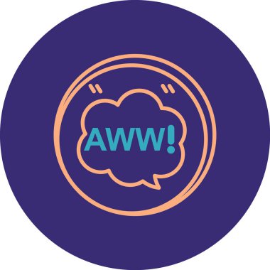 chat modern simgesinin vektör illüstrasyonu