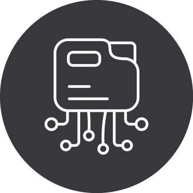 Seo simgesinin vektör illüstrasyonu