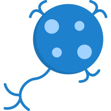 Virüs simgesi. vektör biçimi