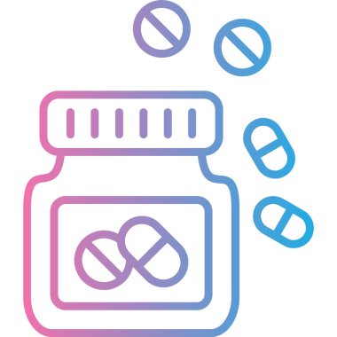 Haplar. Web simgesi basit illüstrasyon