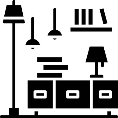 ev içi mobilya simgesi