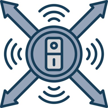 CCTV simge vektör çizim