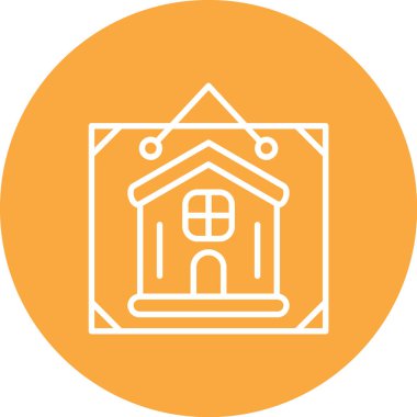 Vektör Ev simgesi illüstrasyonu