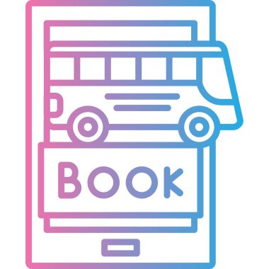 kitap simgesi vektör illüstrasyonu