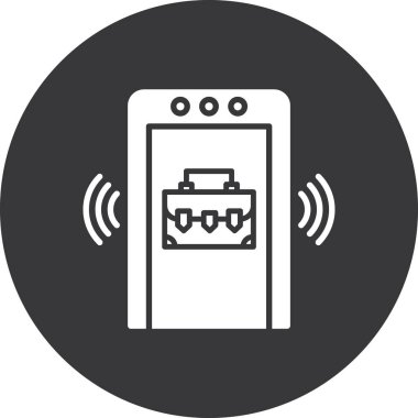 Modern b 'nin vektör illüstrasyonunda simge yok