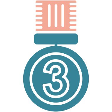 Saat simgesi. Basit tasarım