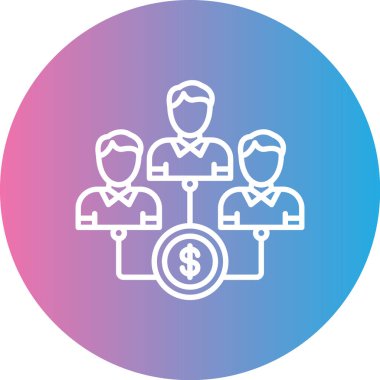 seo modern simgesinin vektör illüstrasyonu