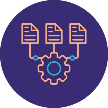 Vektör illüstrasyonu, simge ögesi arkaplanı