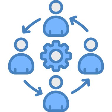 iş simgesi, vektör resimleme