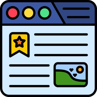 Reklam reklam pazarlama simgesi - taslak biçimi