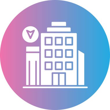 Yapı simgesinin vektör illüstrasyonu