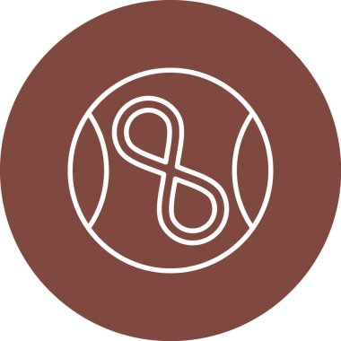 Modern b 'nin vektör illüstrasyonunda müziğin eksik simgesi