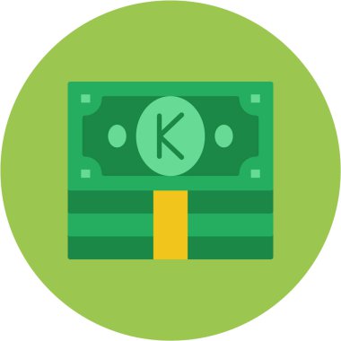 Para için. Web simgesi basit illüstrasyon