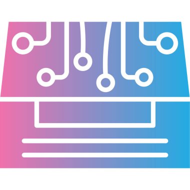 seo modern simgesinin vektör illüstrasyonu