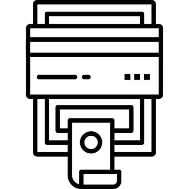 ATM makine simgesi, özet biçimi