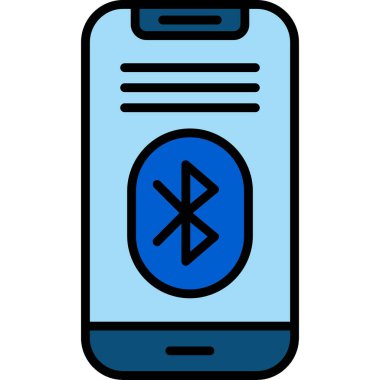 Telefon simgesi vektör illüstrasyonu